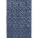 Wilfred 108 X 72 inch Navy Rug, Rectangle