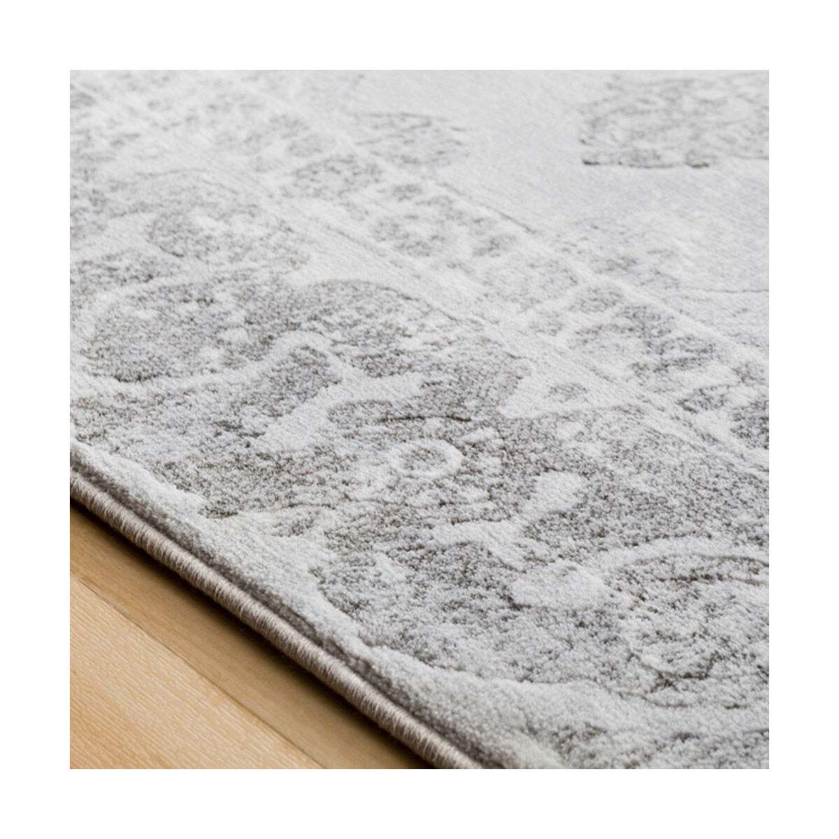 Korvin 35 X 24 inch Camel/Navy/White Rugs, Polypropylene