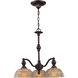 Dwight 3 Light 21 inch Oil Rubbed Bronze Chandelier Ceiling Light