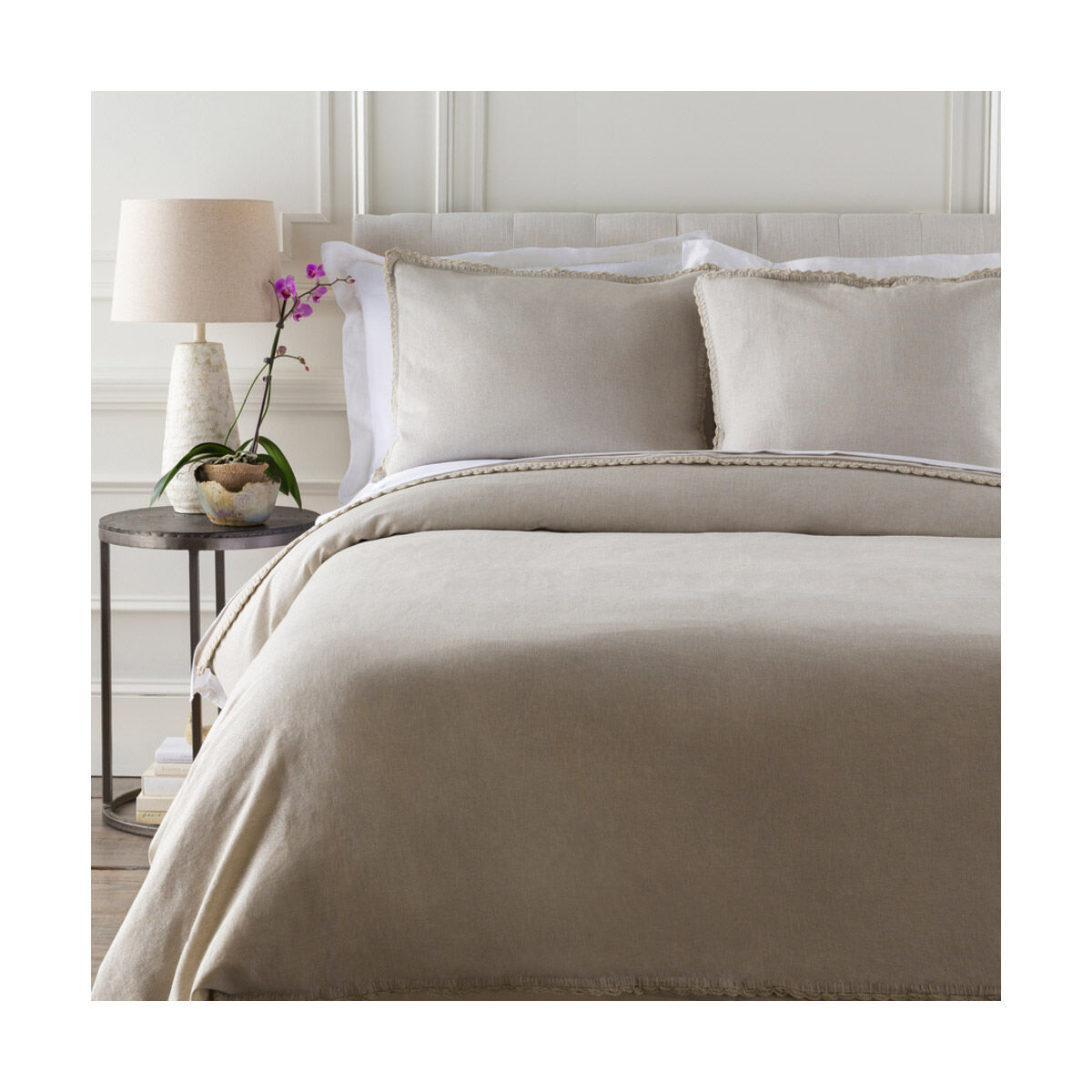 Kambria 36 X 26 inch Grey Euro Sham