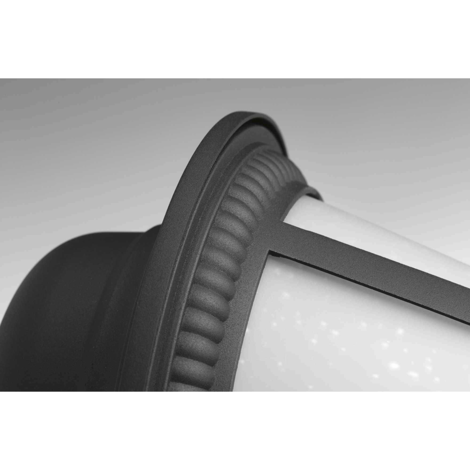 Marcellus 1 Light 9 inch Textured Black Outdoor Flush Mount