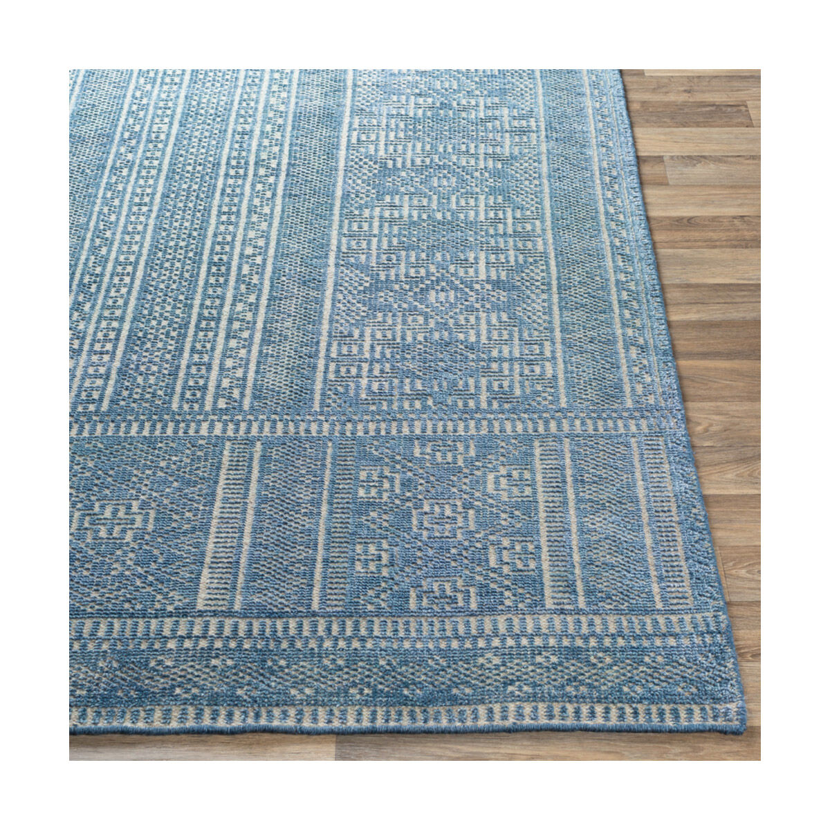 Sylvia 36 X 24 inch Denim/Khaki Rugs