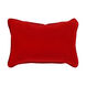 Tacy 19 X 13 inch Bright Red Pillow Cover