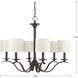 Mark 6 Light 30 inch Antique Bronze Chandelier Ceiling Light