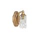 Dudley 1 Light 5 inch Antique Gold Sconce Wall Light