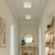Mark 2 Light 13 inch Antique Bronze Flush Mount Ceiling Light