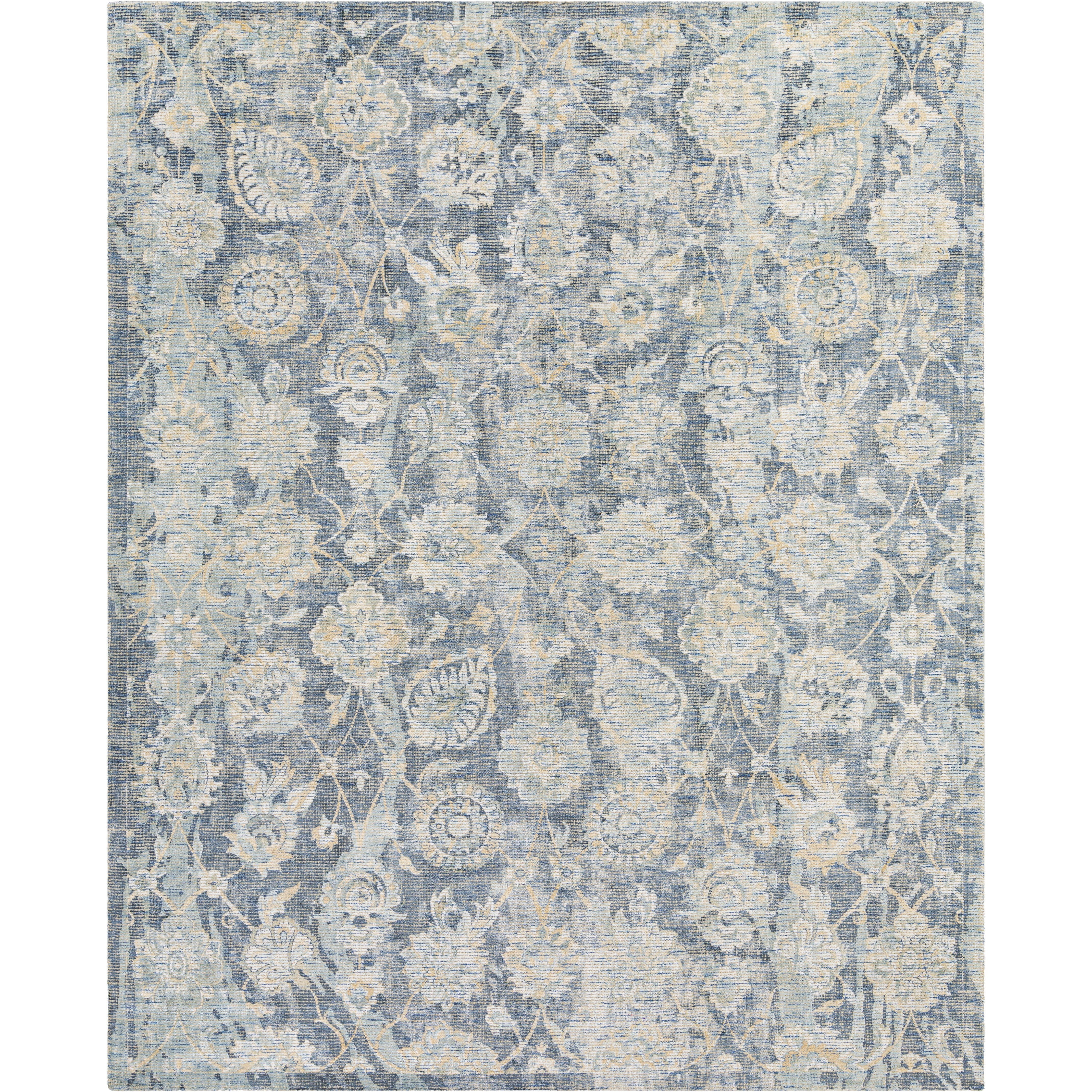 Emerson 120 X 96 inch Denim Rug, Rectangle
