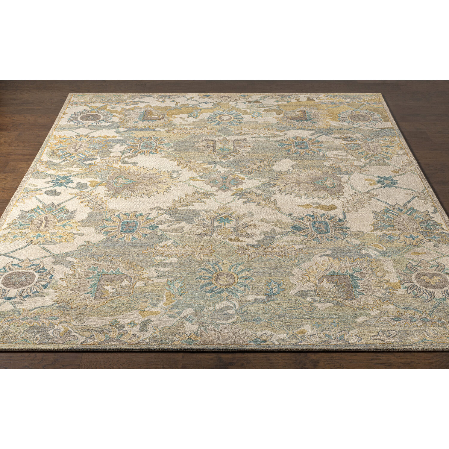 Lester 120 X 96 inch Ivory Rug, Rectangle