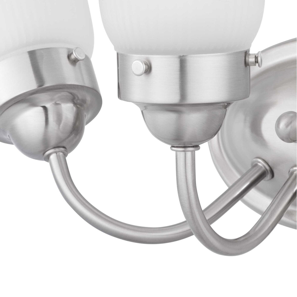 Clarence 3 Light 16 inch Brushed Nickel Bath Vanity Wall Light