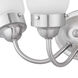 Clarence 3 Light 16 inch Brushed Nickel Bath Vanity Wall Light