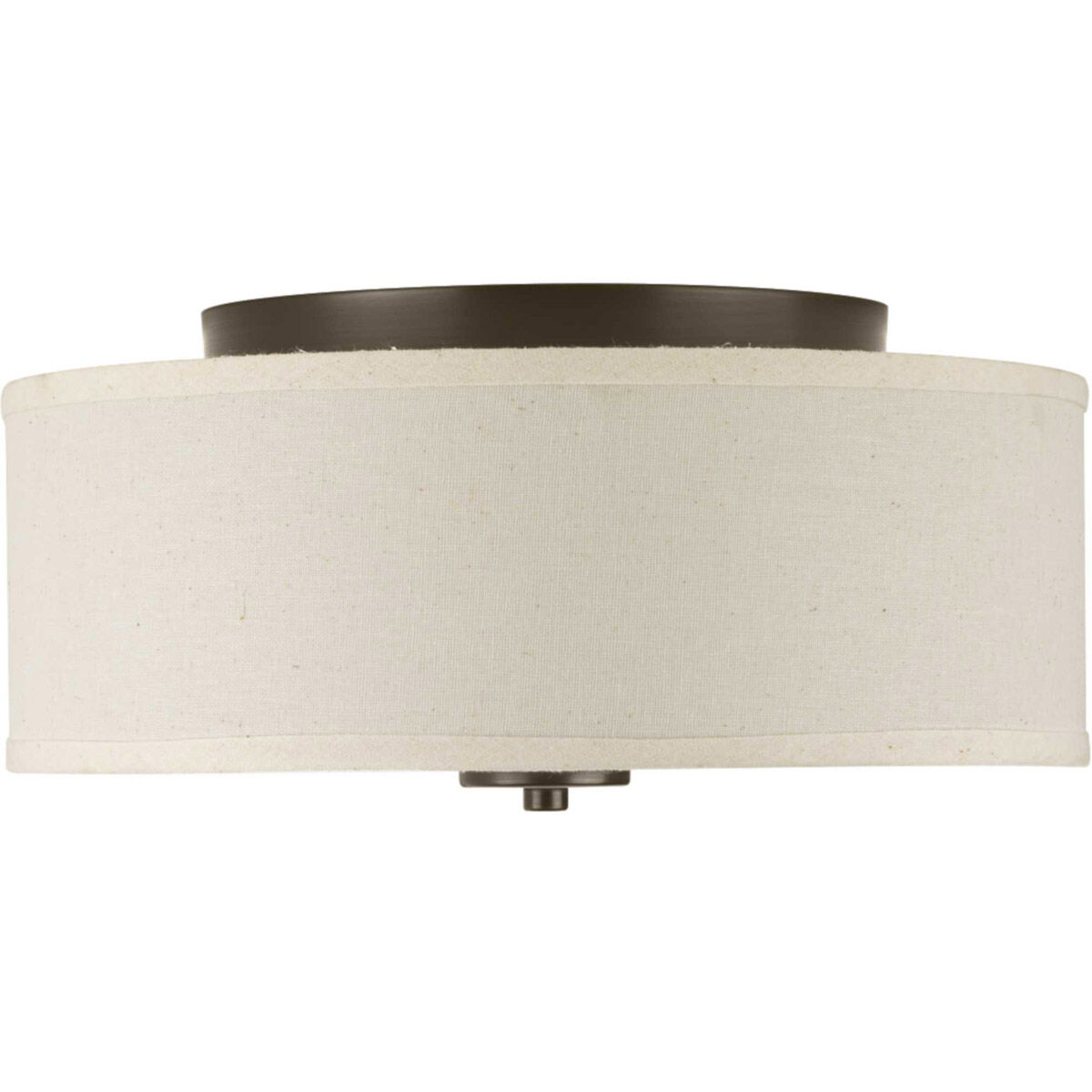 Mark 2 Light 13 inch Antique Bronze Flush Mount Ceiling Light