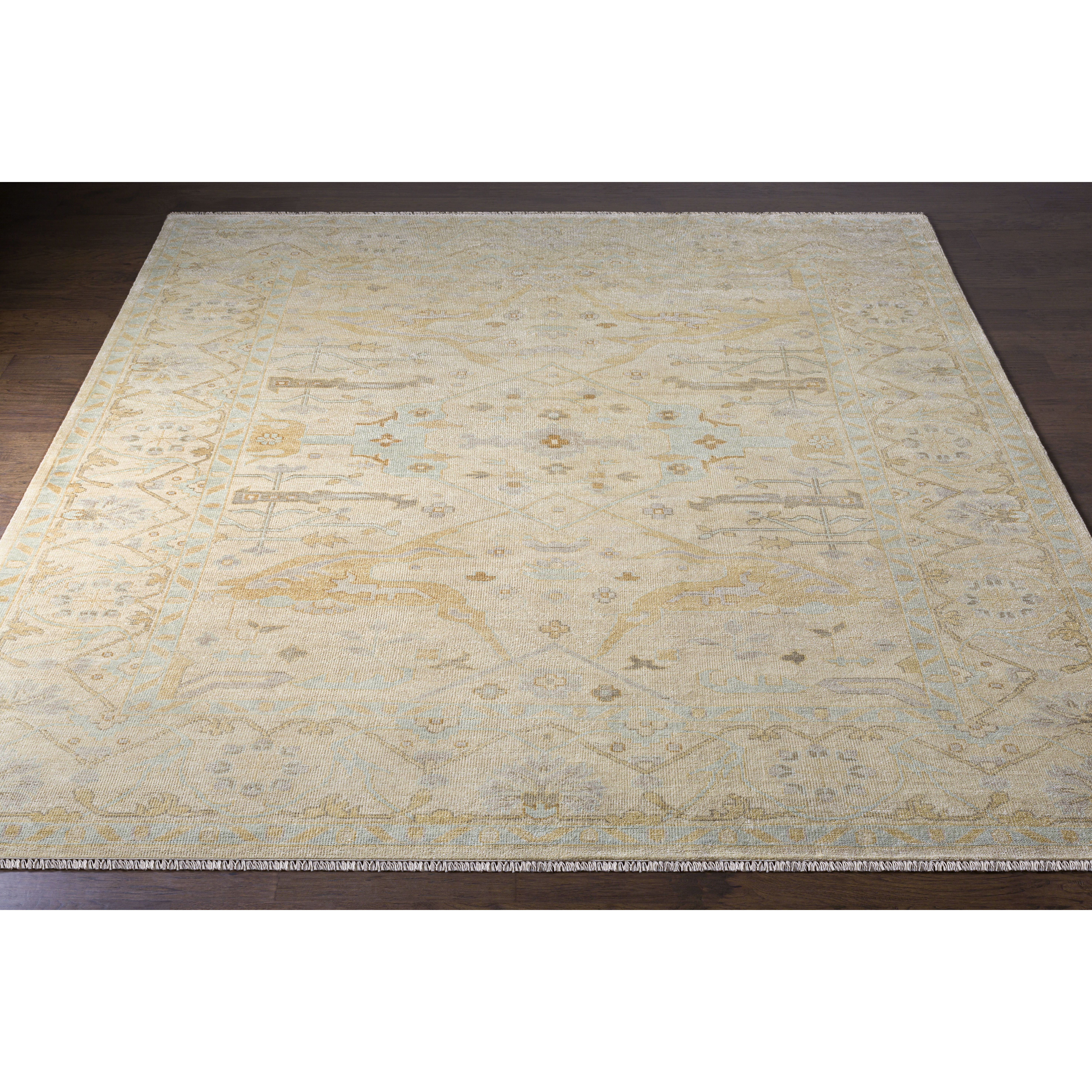 Kinsey 36 X 24 inch Light Sage Rug, Rectangle