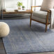 Sylvia 36 X 24 inch Dark Blue Rug, Rectangle