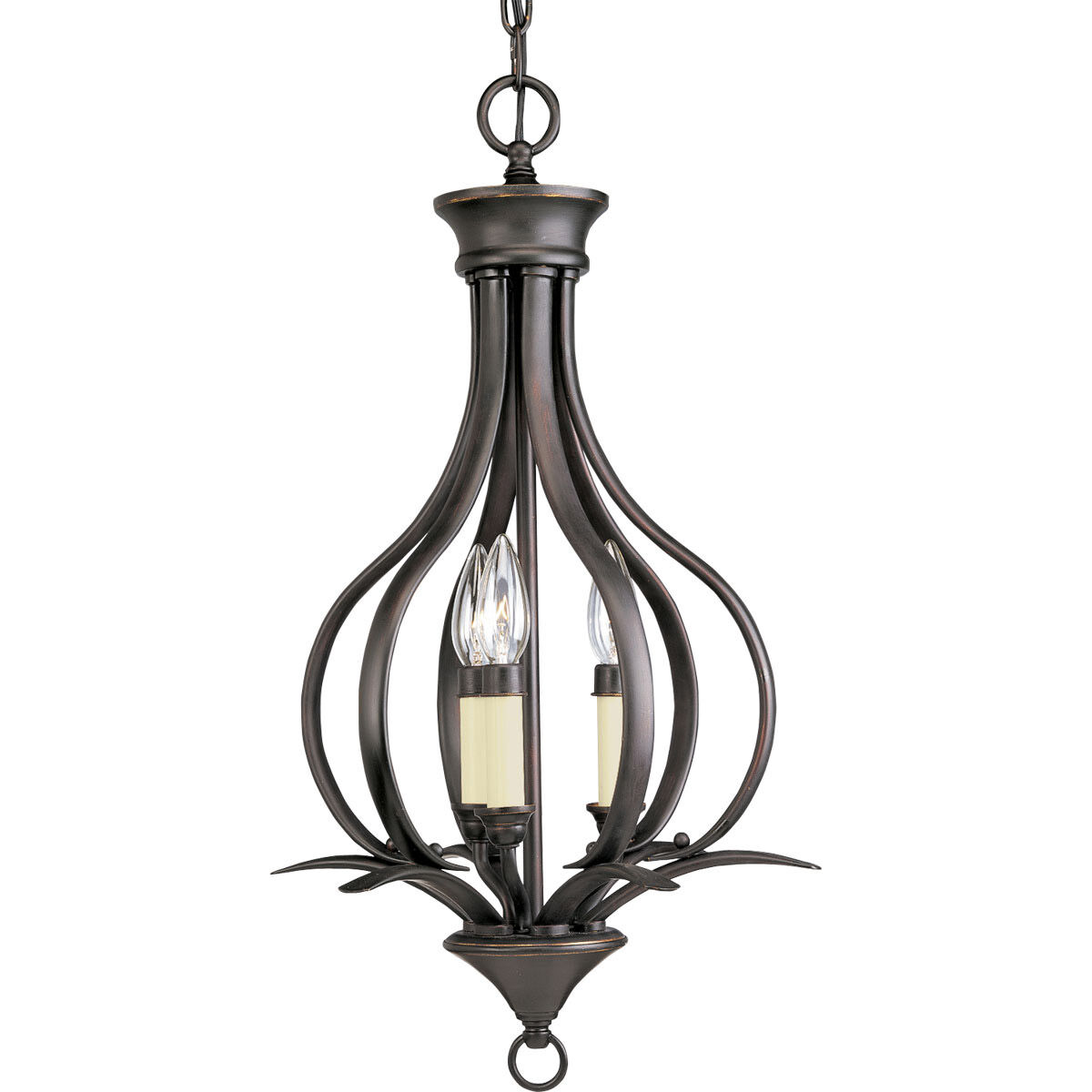 Nerissa 3 Light 13.5 inch Antique Bronze Foyer Pendant Ceiling Light