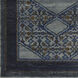 Loren 132 X 96 inch Blue Rug, Rectangle