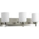 Kameron 3 Light 21.75 inch Brushed Nickel Bath Vanity Wall Light