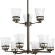 Read 9 Light 30 inch Antique Bronze Chandelier Ceiling Light