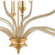 Harry 12 Light 38 inch Parisian Gold Leaf Chandelier Ceiling Light