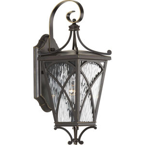 Madison 1 Light 16 inch Oil Rubbed Bronze Outdoor Wall Lantern, Small, Design Series