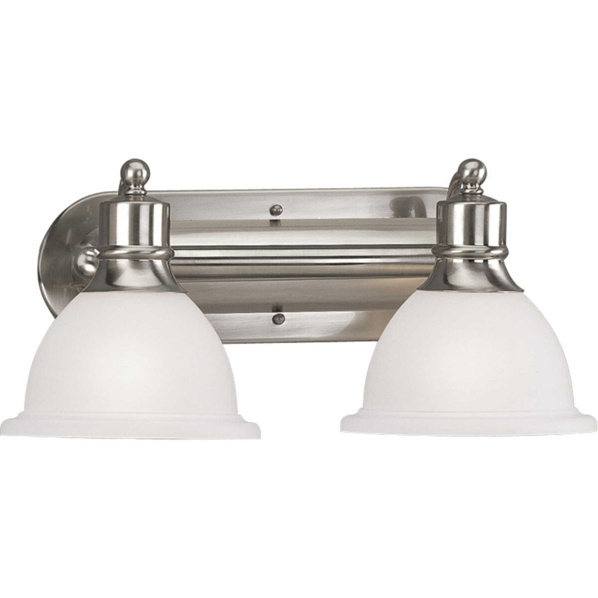 Beacher 2 Light 17.5 inch Brushed Nickel Bath Vanity Wall Light