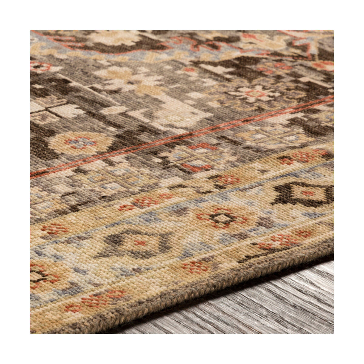 Nero 102 X 66 inch Dusty Sage Rug, Rectangle