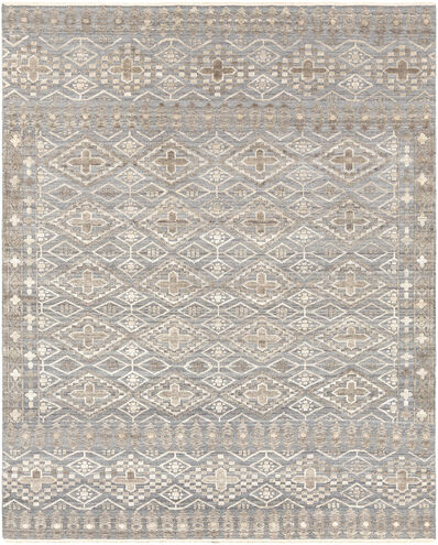 Hollis 108 X 72 inch Gray Rug, Rectangle