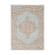 Ayland 65 X 47 inch Sea Foam/Camel/Cream Rugs, Polyester