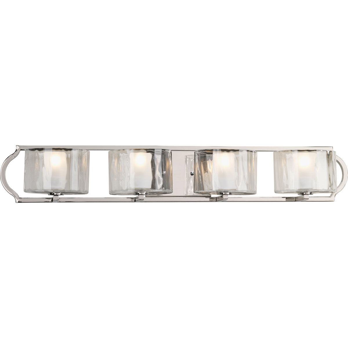 Gail 4 Light 34.5 inch Polished Nickel Bath Vanity Wall Light