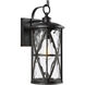 Morrison 1 Light 15.5 inch Antique Bronze Outdoor Wall Lantern