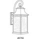 Corrina 3 Light 24 inch Textured Black Outdoor Wall Lantern, Large