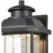 Latonia LED 16 inch Matte Black Outdoor Sconce