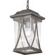 Luce 1 Light 8.25 inch Antique Pewter Outdoor Hanging Lantern