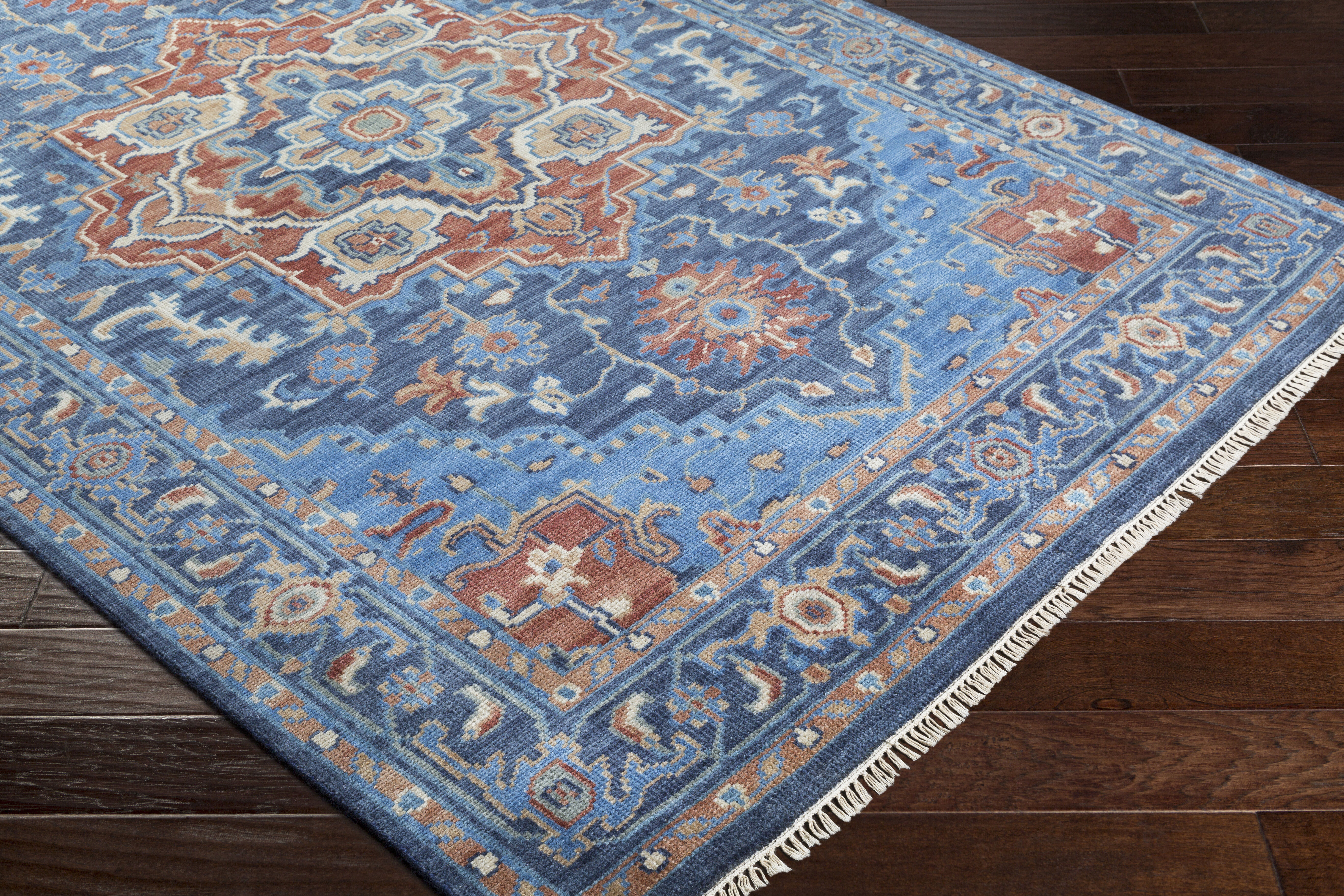 Ace 156 X 108 inch Blue Rug, Rectangle