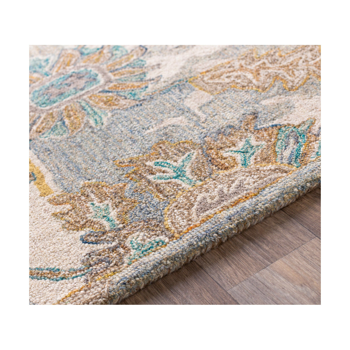 Lester 120 X 96 inch Ivory Rug, Rectangle