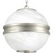 Seleucus 3 Light 18.5 inch Antique Nickel Pendant Ceiling Light, Design Series