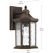 Shipley 1 Light 13 inch Antique Bronze Outdoor Wall Lantern, Medium