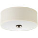 Mark 2 Light 13 inch Antique Bronze Flush Mount Ceiling Light