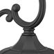 Gilford 3 Light 22 inch Textured Black Outdoor Wall Lantern, Large, Design Series