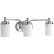 Folsham 3 Light 24 inch Polished Chrome Bath Vanity Wall Light, Design Series
