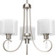 Beardsley 3 Light 22 inch Brushed Nickel Chandelier Ceiling Light