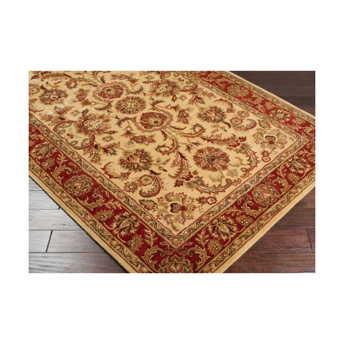 Beverly 96 X 30 inch Burgundy/Tan/Camel/Dark Brown/Khaki Rugs, Wool