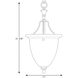 Beacher 1 Light 11 inch Brushed Nickel Inverted Pendant Ceiling Light