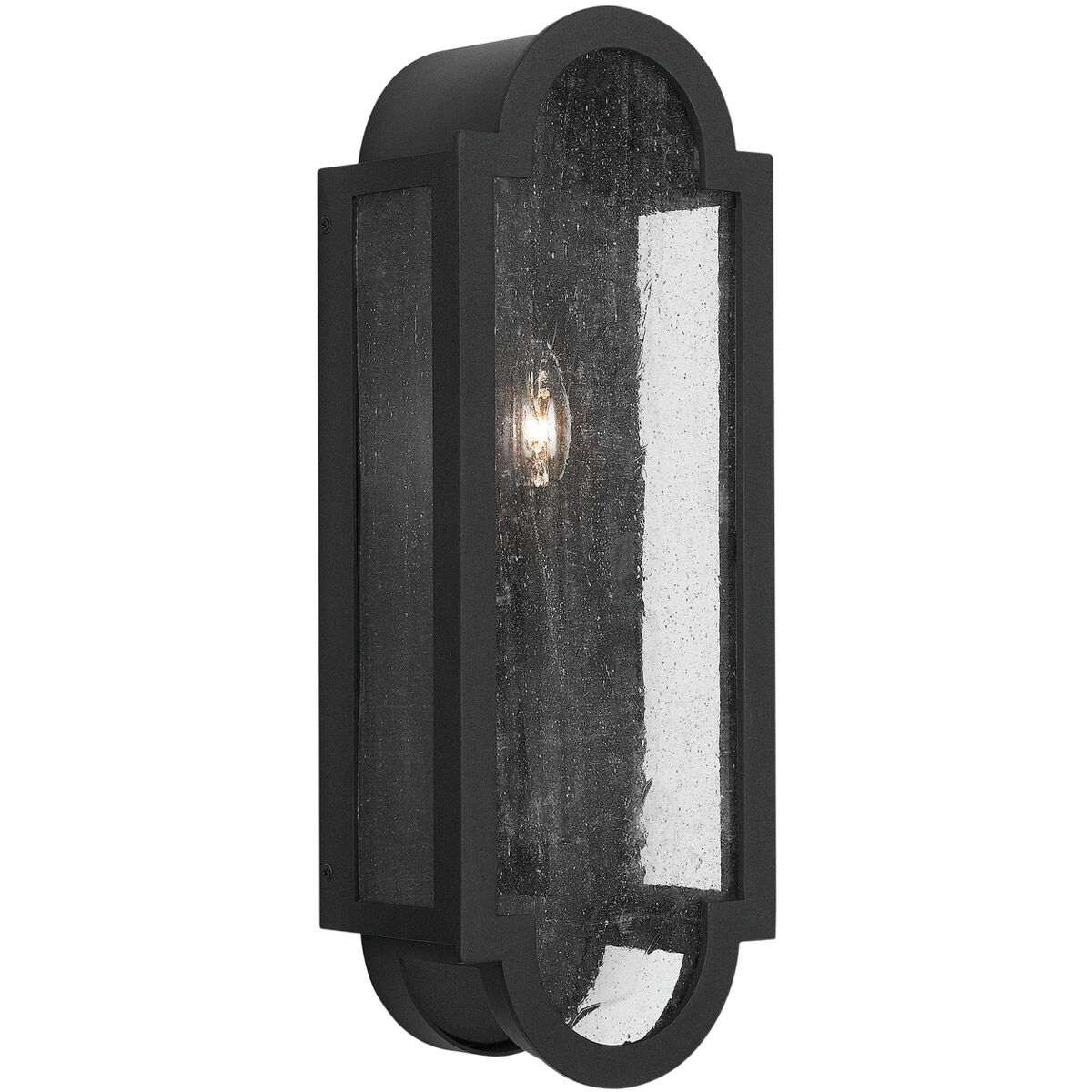 Lindsay 1 Light 20 inch Black Outdoor Wall Mount