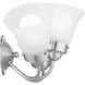 Clarence 3 Light 16 inch Brushed Nickel Bath Vanity Wall Light
