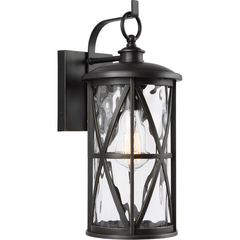 Morrison 1 Light 15.5 inch Antique Bronze Outdoor Wall Lantern