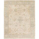 Quinella 120 X 96 inch Light Gray Rug, Rectangle