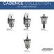 Madison 3 Light 10 inch Oil Rubbed Bronze Outdoor Hanging Lantern, Design Series