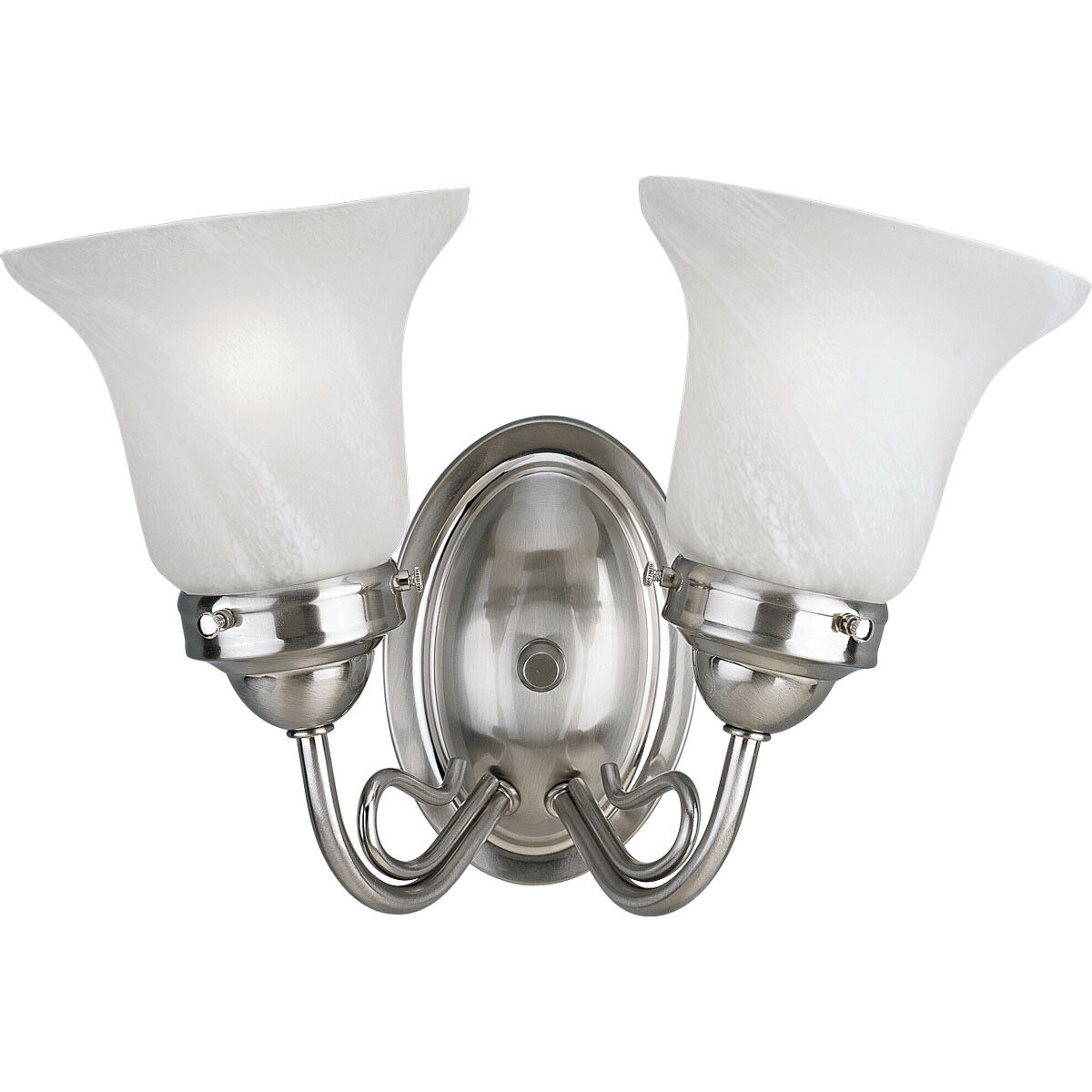 Lang 2 Light 14.5 inch Brushed Nickel Bath Vanity Wall Light