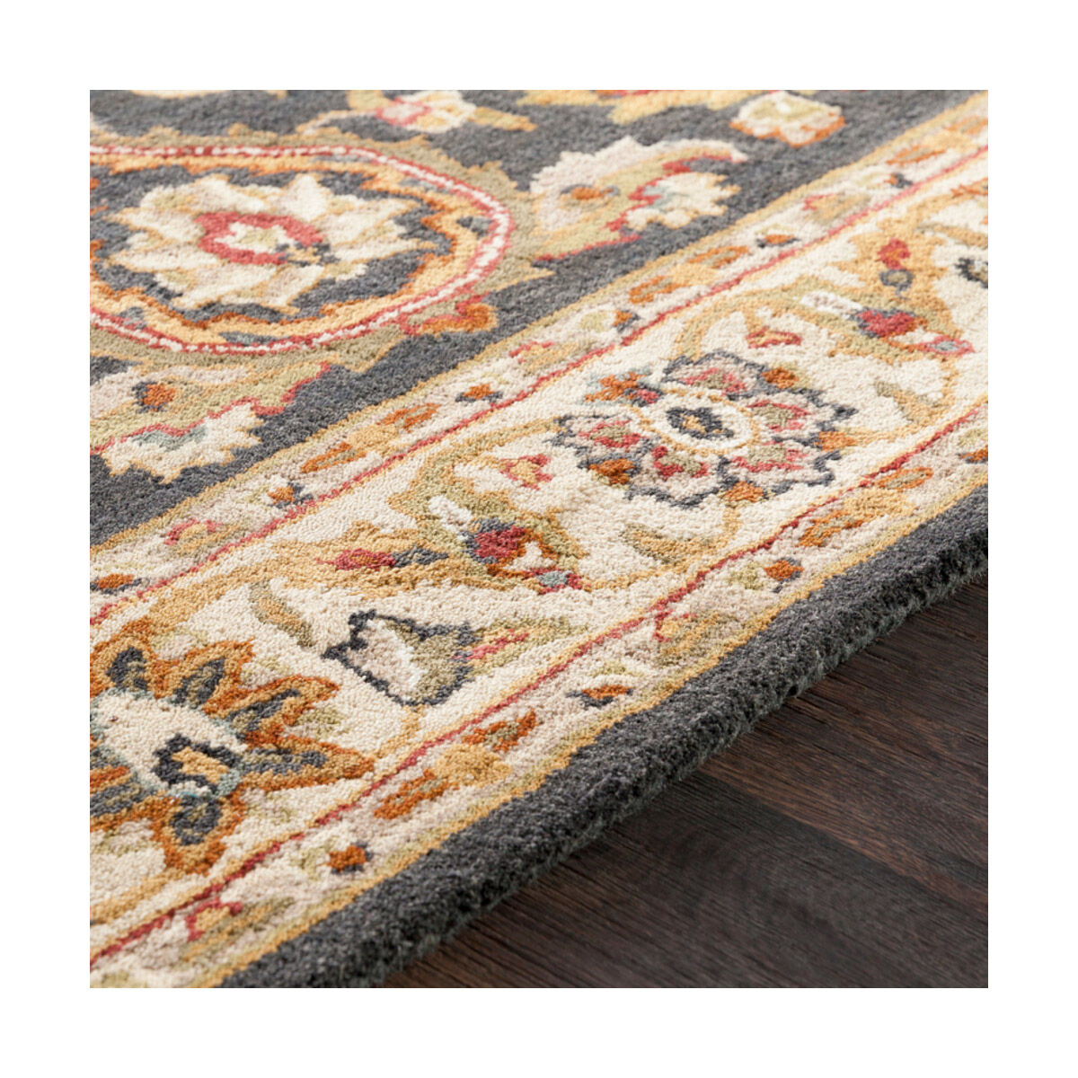 Arlo 42 X 42 inch Deep Teal Rug, Round