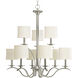 Mark 9 Light 29.38 inch Brushed Nickel Chandelier Ceiling Light
